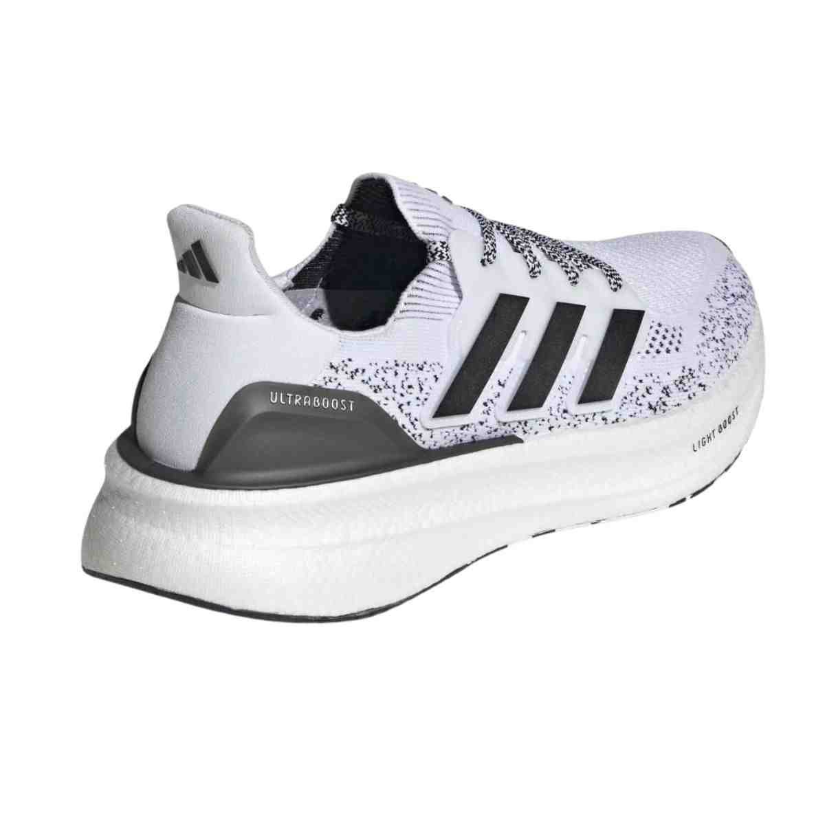 Tênis Corrida Masculino Adidas Ultraboost 5 Branco E Preto Branco 7