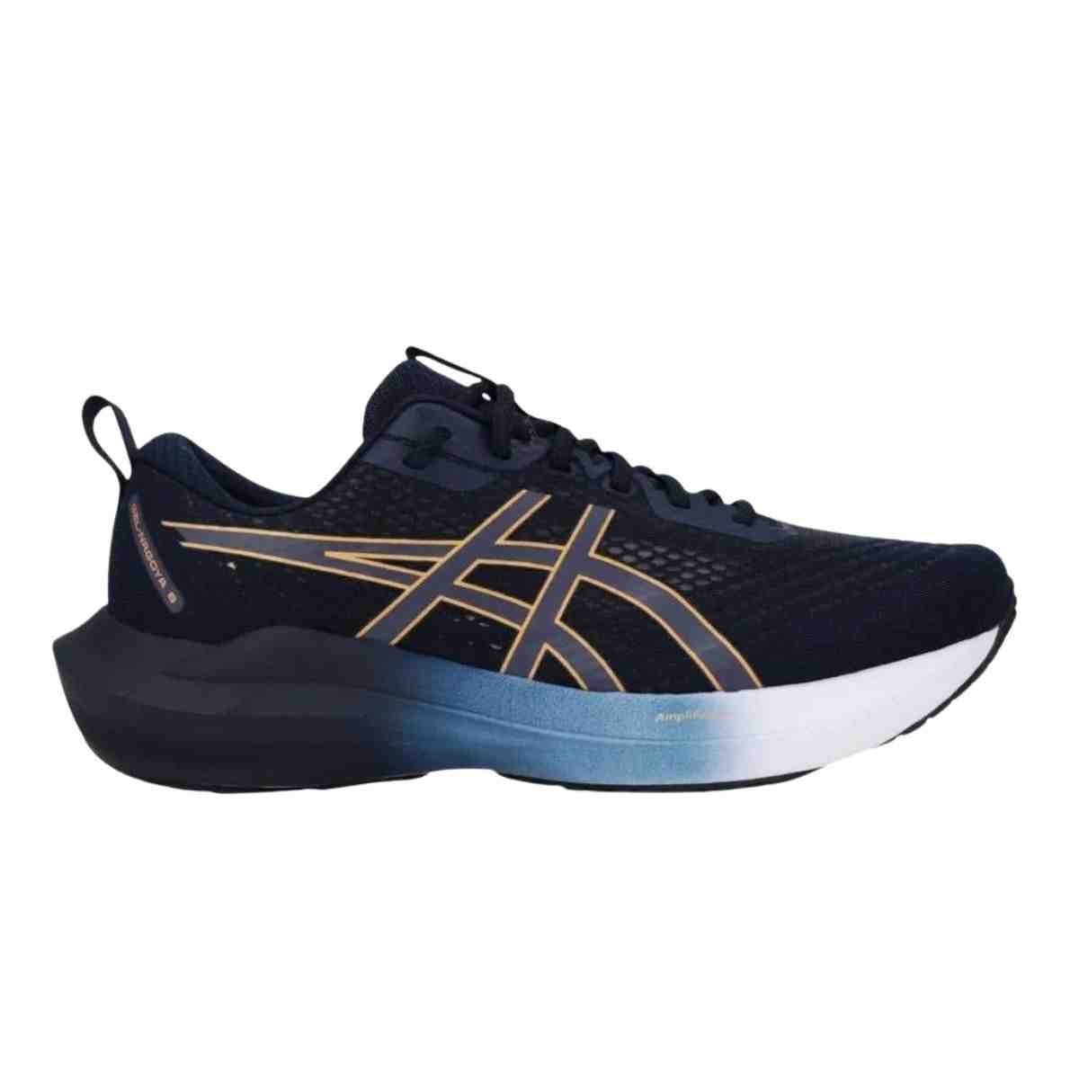 Tênis Corrida Masculino Asics Gel-Nagoya 8 Azul Escuro