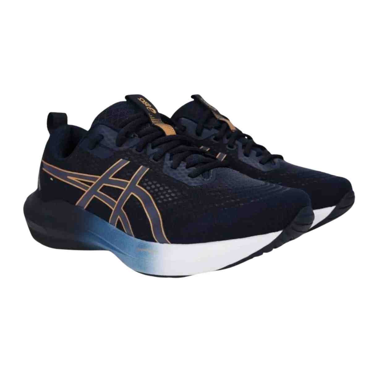 Tênis Corrida Masculino Asics Gel-Nagoya 8 Azul Escuro Azul Marinho 2