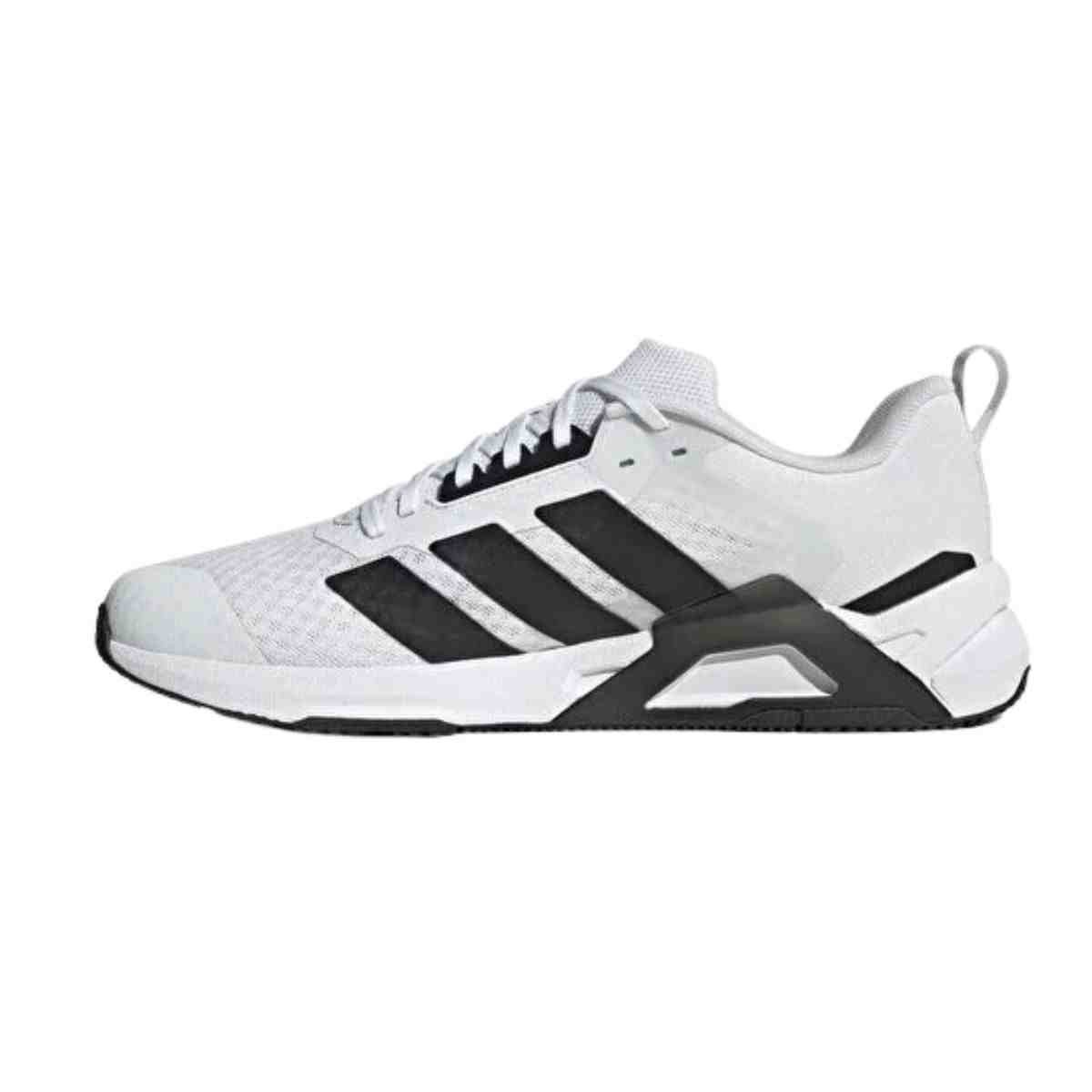 Tênis Corrida Masculino Adidas Dropset Control Trainer Branco Branco 6