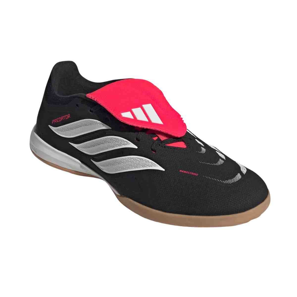 Chuteira Indoor Masculina Adidas Predator League Salao Lin Preta Preto 2