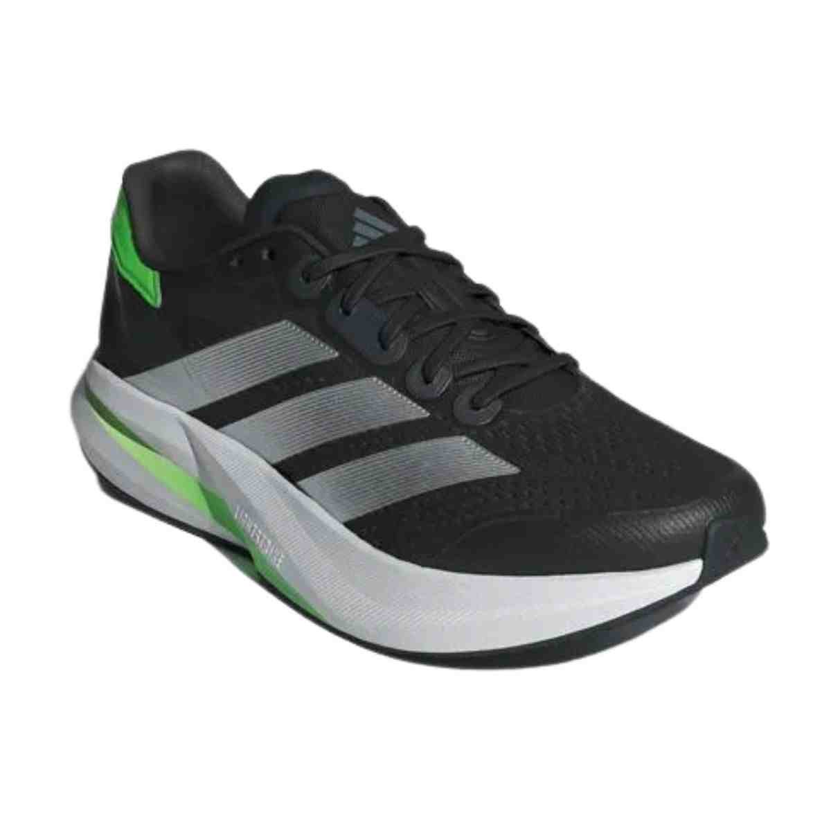 Tênis Corrida Masculino Adidas Duramo Speed 2 Chumbo E Verde Cinza 2