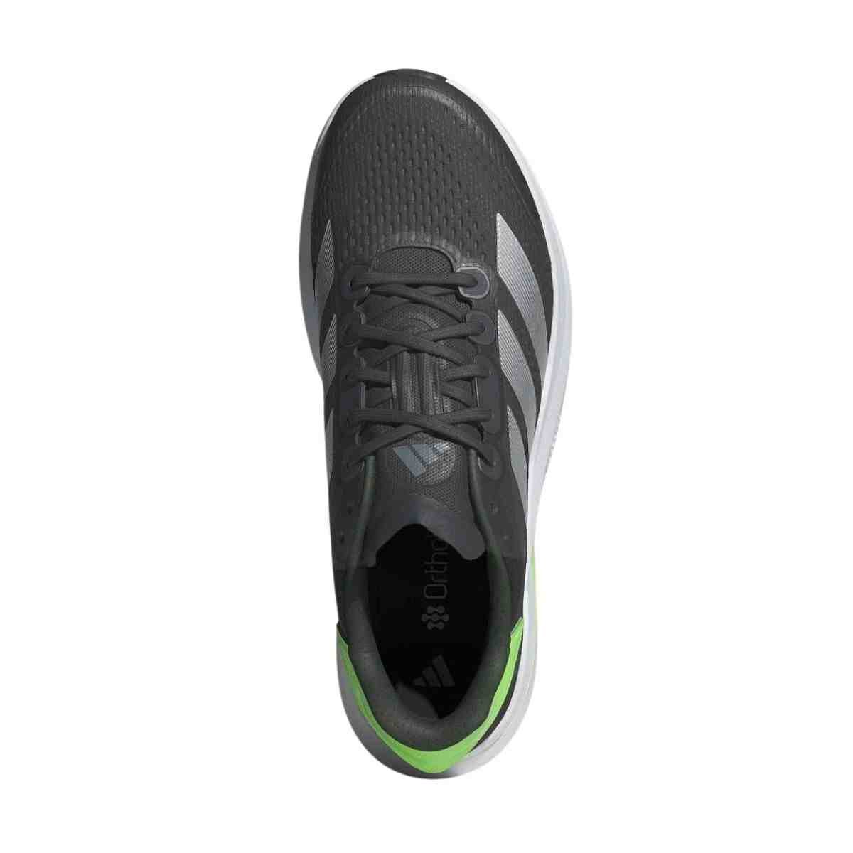 Tênis Corrida Masculino Adidas Duramo Speed 2 Chumbo E Verde Cinza 3