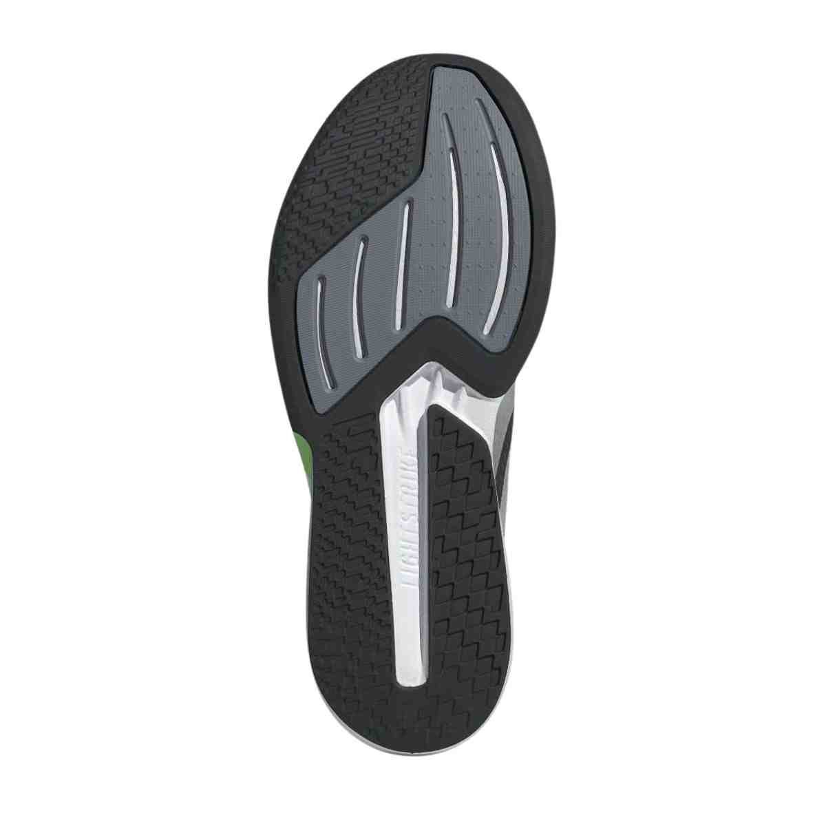 Tênis Corrida Masculino Adidas Duramo Speed 2 Chumbo E Verde Cinza 4