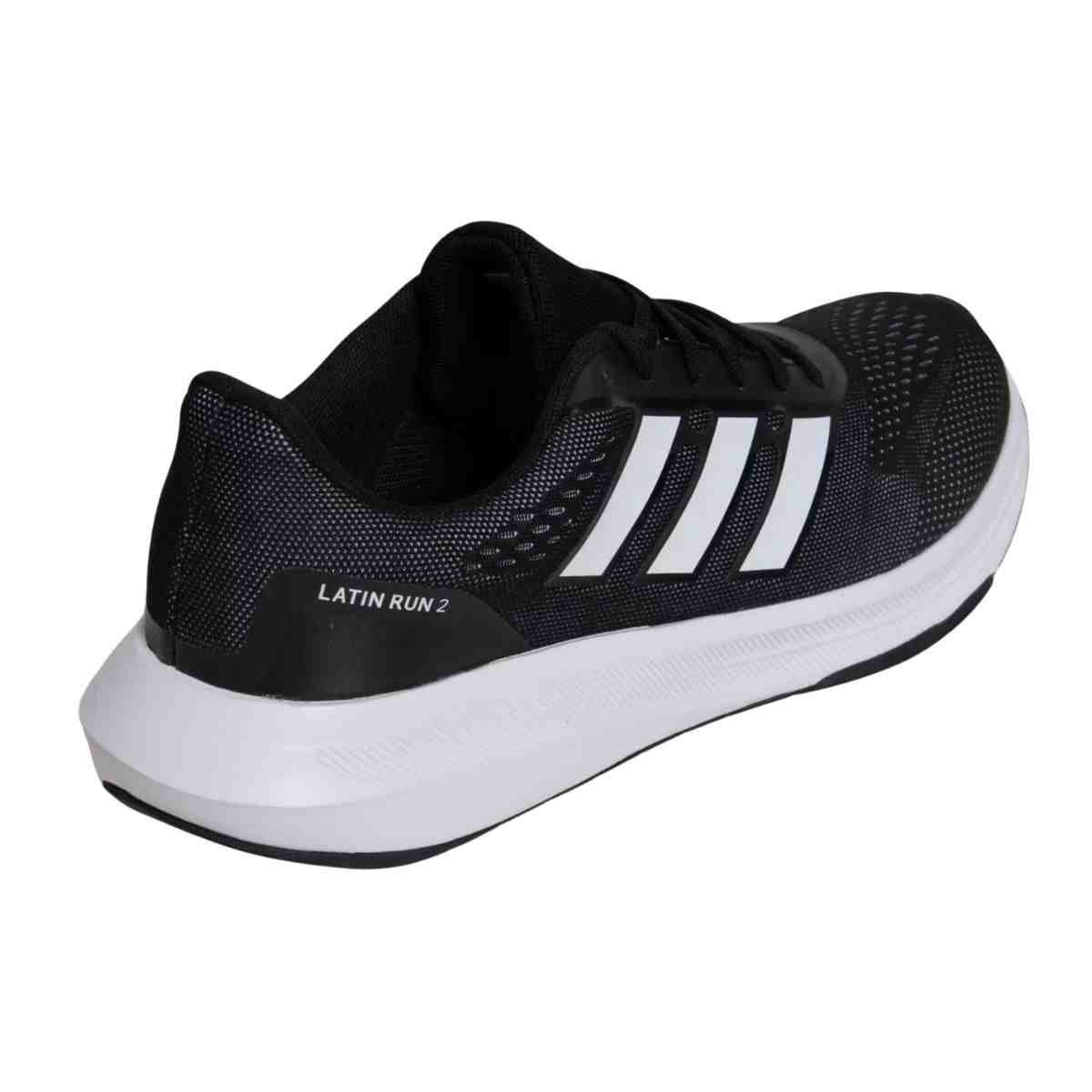 Tênis Corrida Masculino Adidas Latin Run 2 Preto Preto 7