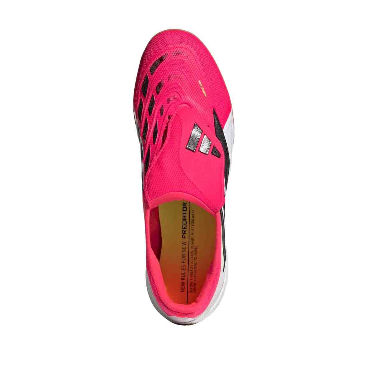 Chuteira Indoor Masculina Adidas Predator League Salao Lin Rosa Rosa/Branco 3