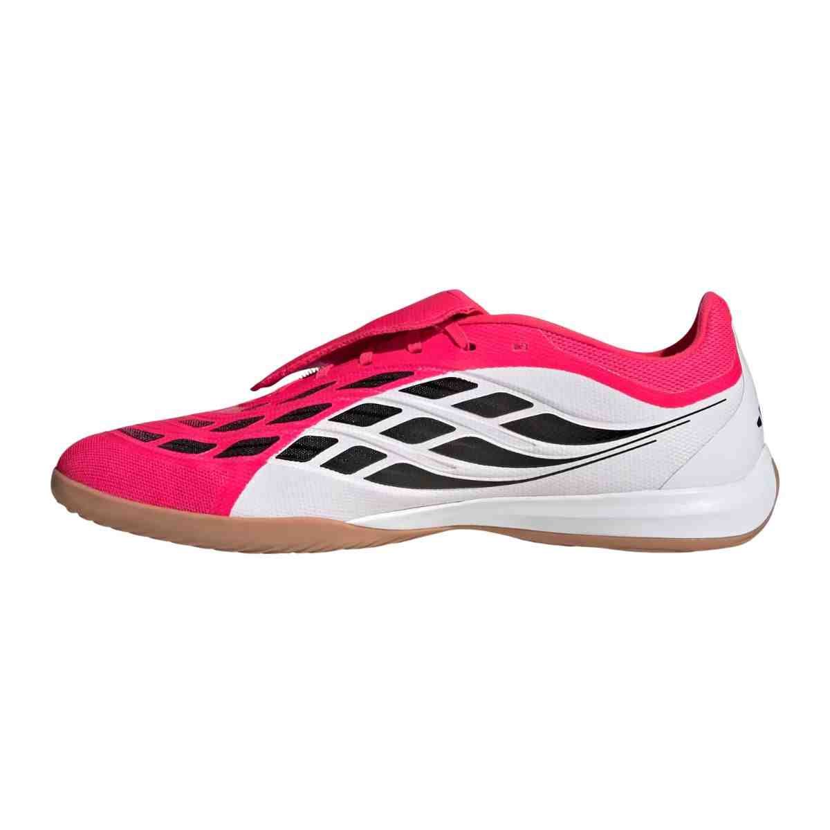 Chuteira Indoor Masculina Adidas Predator League Salao Lin Rosa Rosa/Branco 5