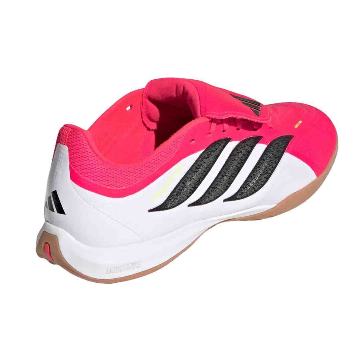 Chuteira Indoor Masculina Adidas Predator League Salao Lin Rosa Rosa/Branco 7