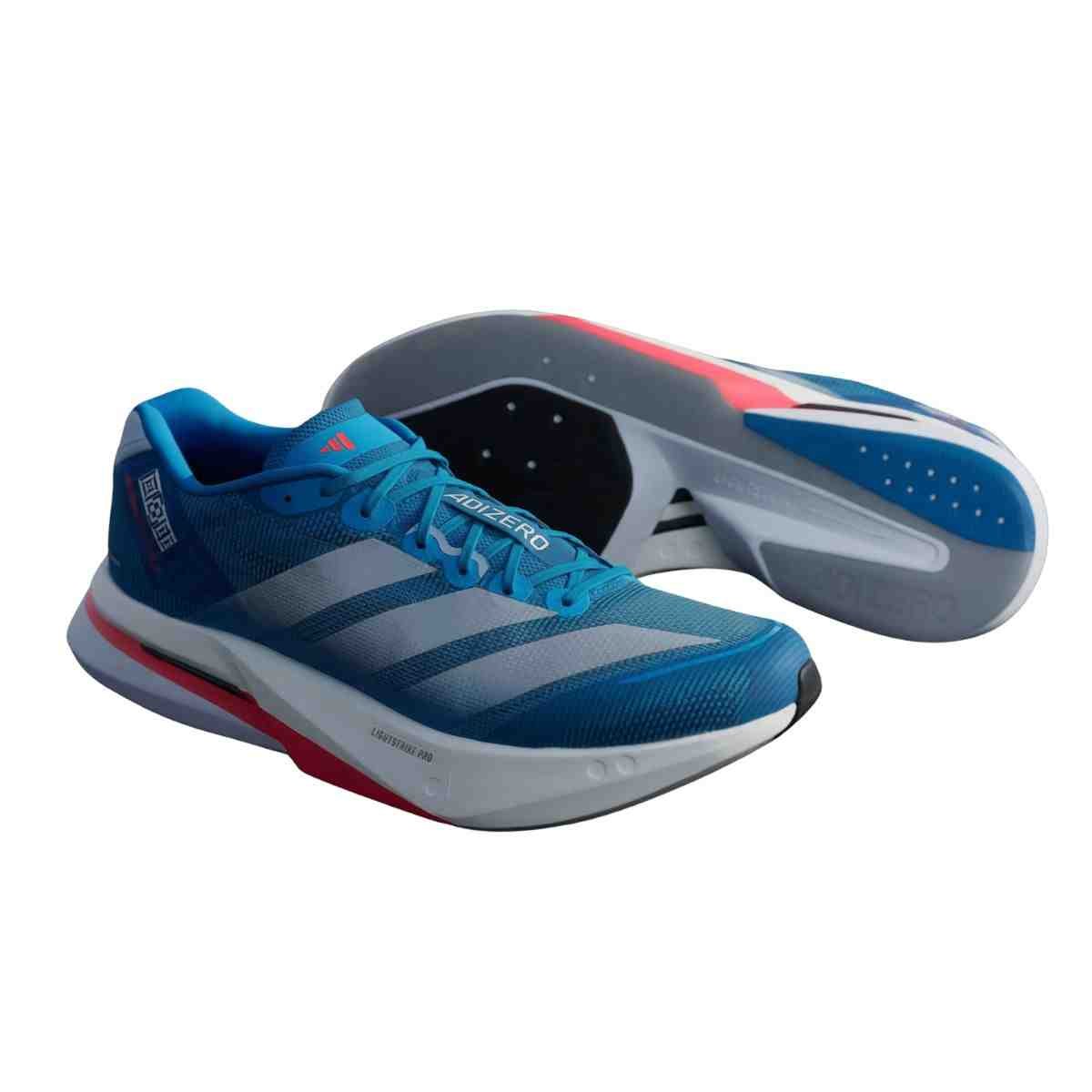 Tênis Corrida Masculino Adidas Adizero Boston 13 Azul Azul 6
