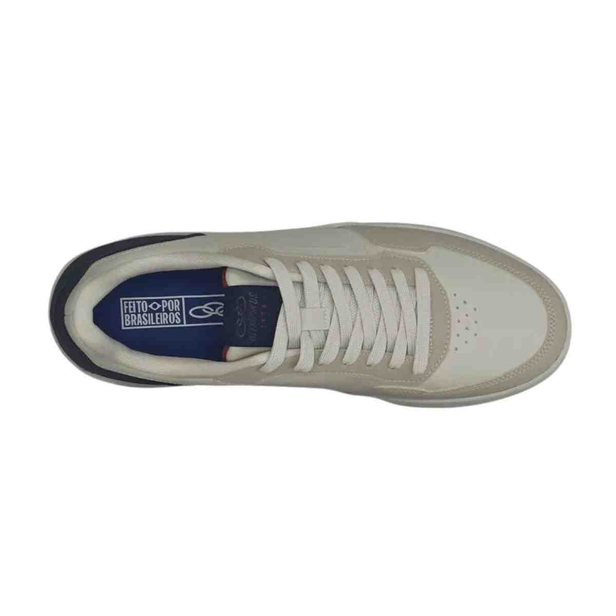 Tênis Casual Masculino Olympikus Versa Bege Bege 5