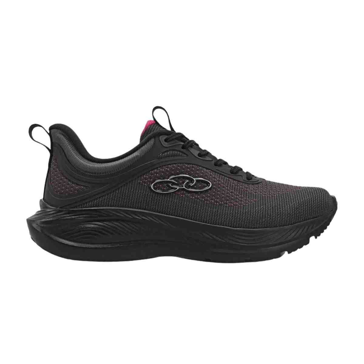 Tênis Corrida Feminino Olympikus Vibe Preto