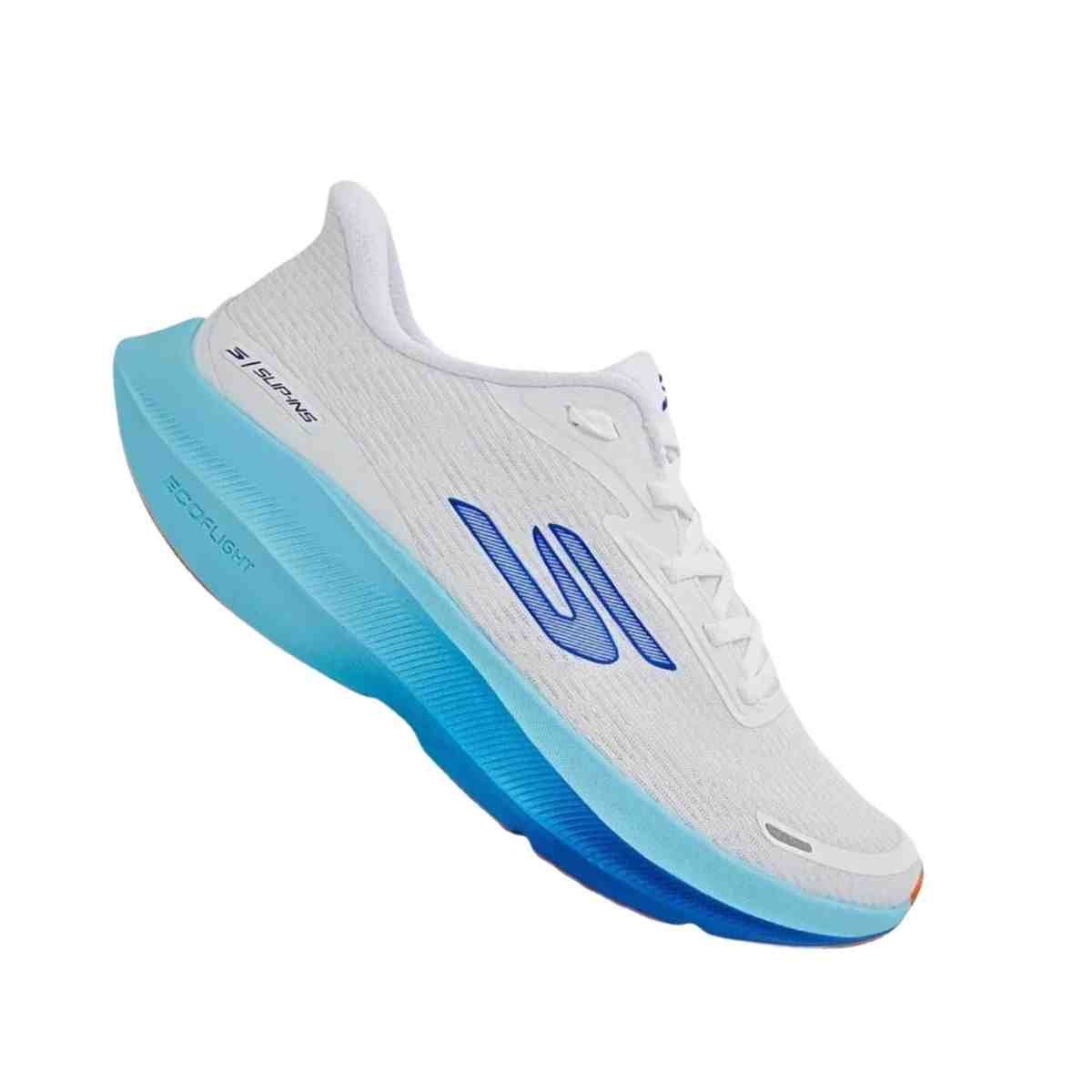 Tênis Corrida Masculino Skechers Aero Pulse Branco Branco 7