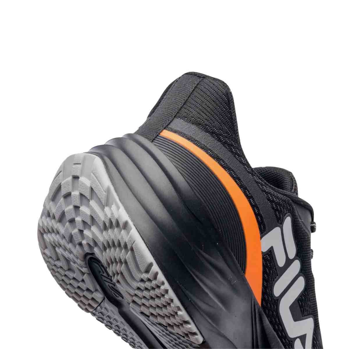 Tênis Corrida Masculino Fila Comet 2 Preto E Laranja Preto 5