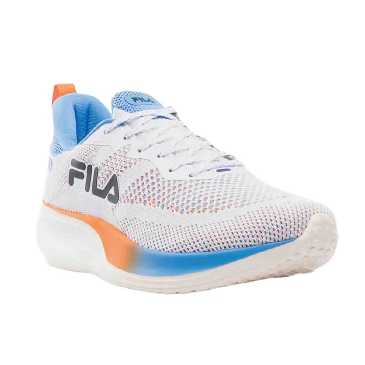 Tênis Corrida Masculino Fila Speed Lite Branco E Azul Branco 2