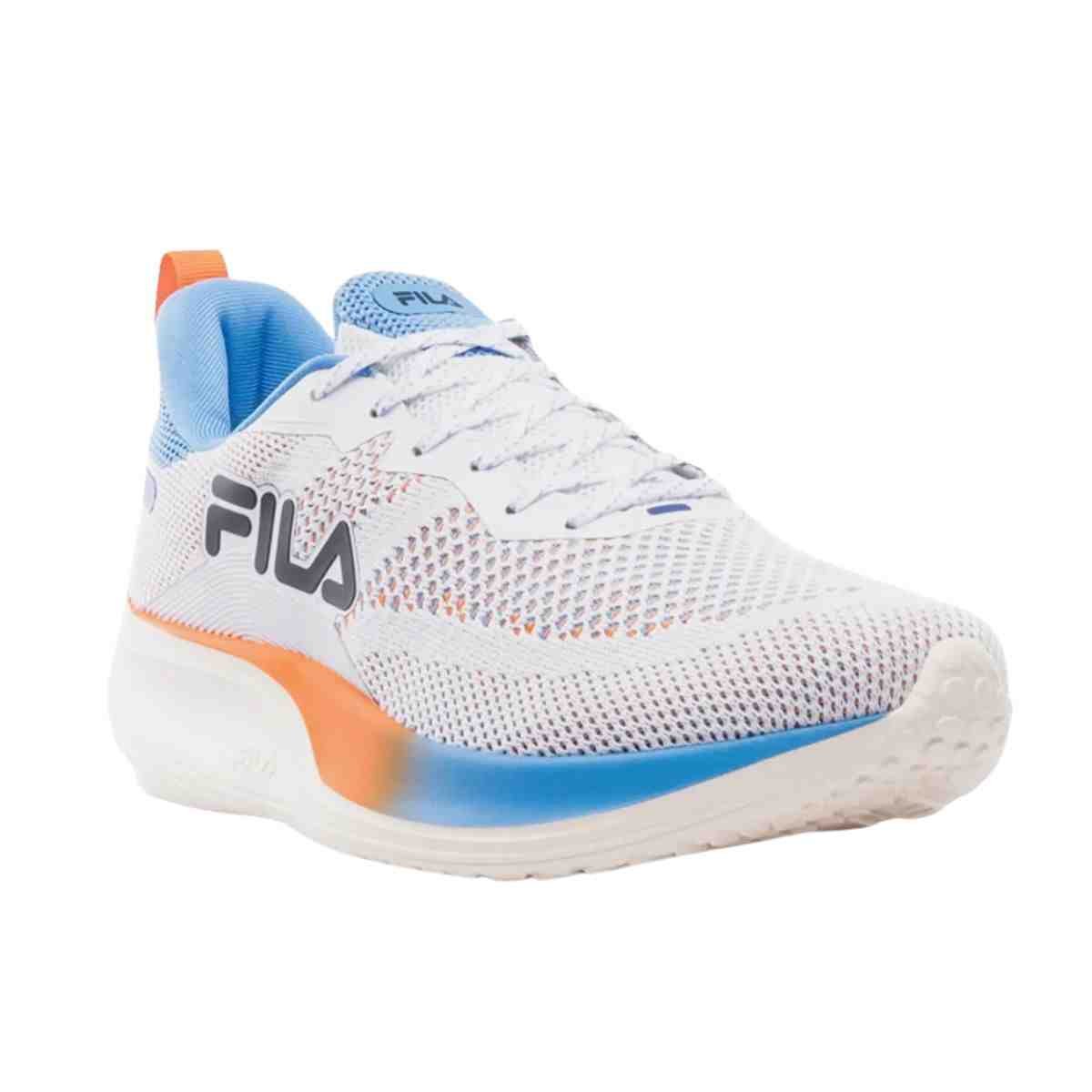 Tênis Corrida Masculino Fila Speed Lite Branco E Azul Branco 2