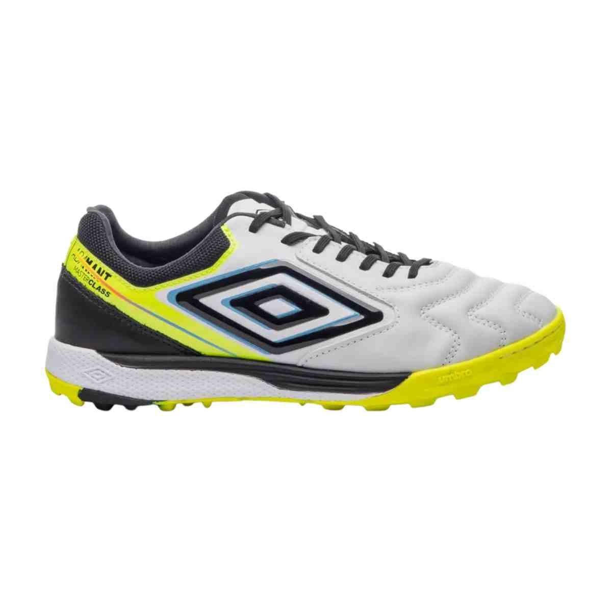 Chuteira Society Masculina Umbro Adamant Master Class Pro Bump Branca