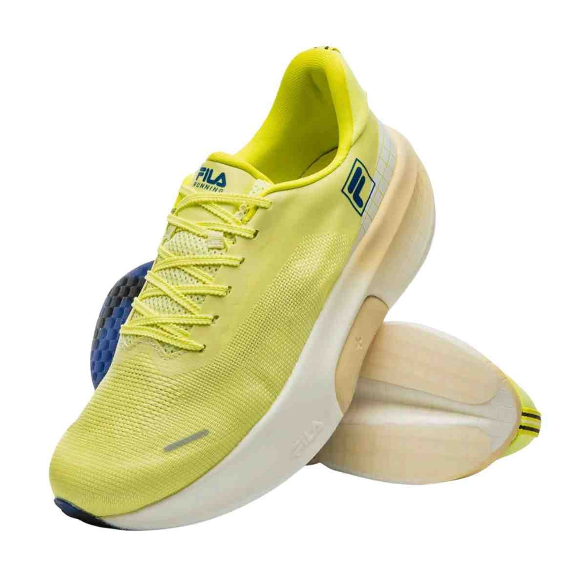 Tênis Corrida Feminino Fila Eedrocker Skyfoam Verde Verde Limão 5