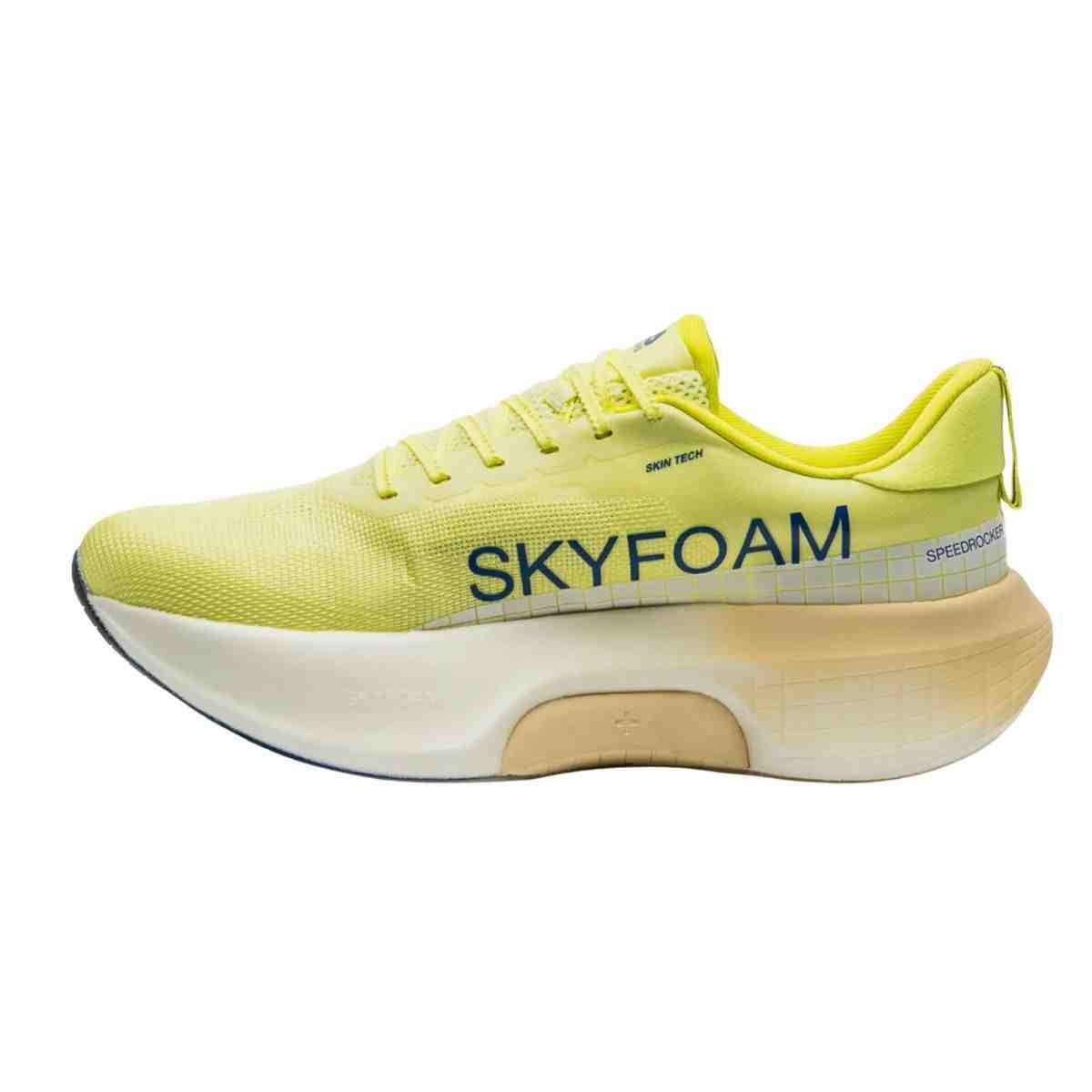 Tênis Corrida Feminino Fila Eedrocker Skyfoam Verde Verde Limão 6