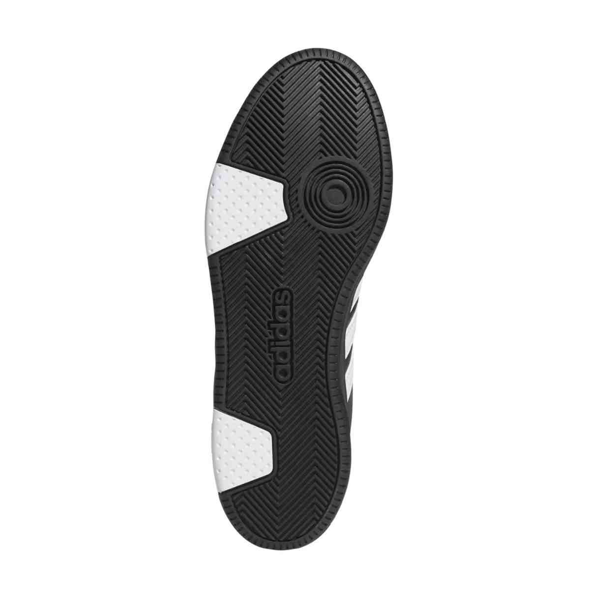 Tênis Casual Masculino Adidas Hoops Mid Classic Preto Preto 4