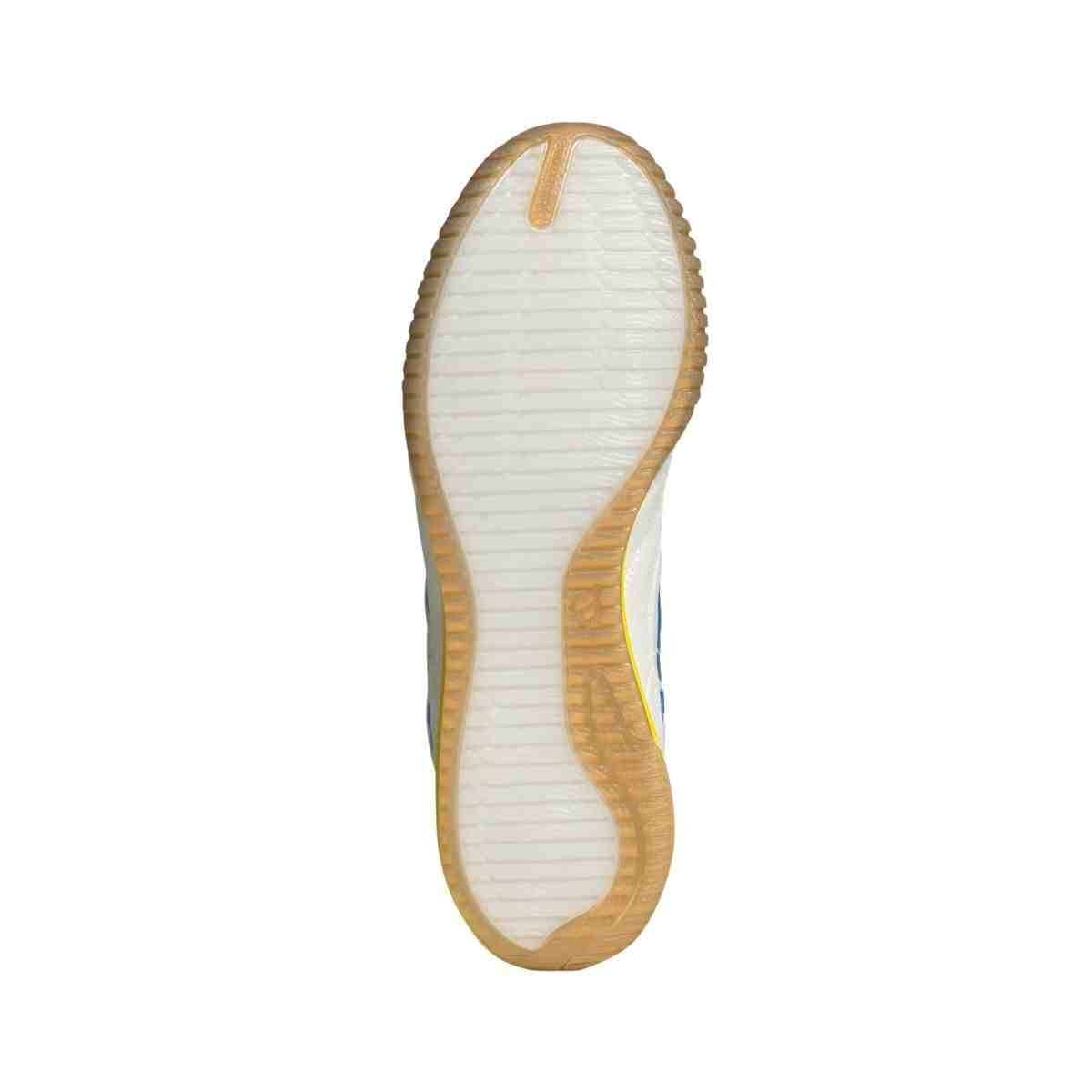 Chuteira Indoor Masculina Adidas Sala Competition Ii Branca E Azul Branco 4
