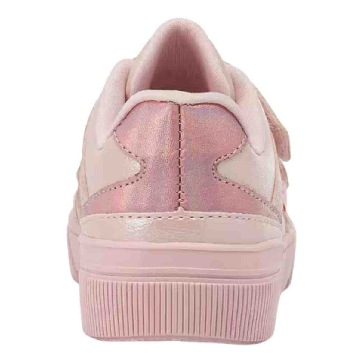 Tênis Casual Infantil Klin Rosa Claro Lilás Rosa 6