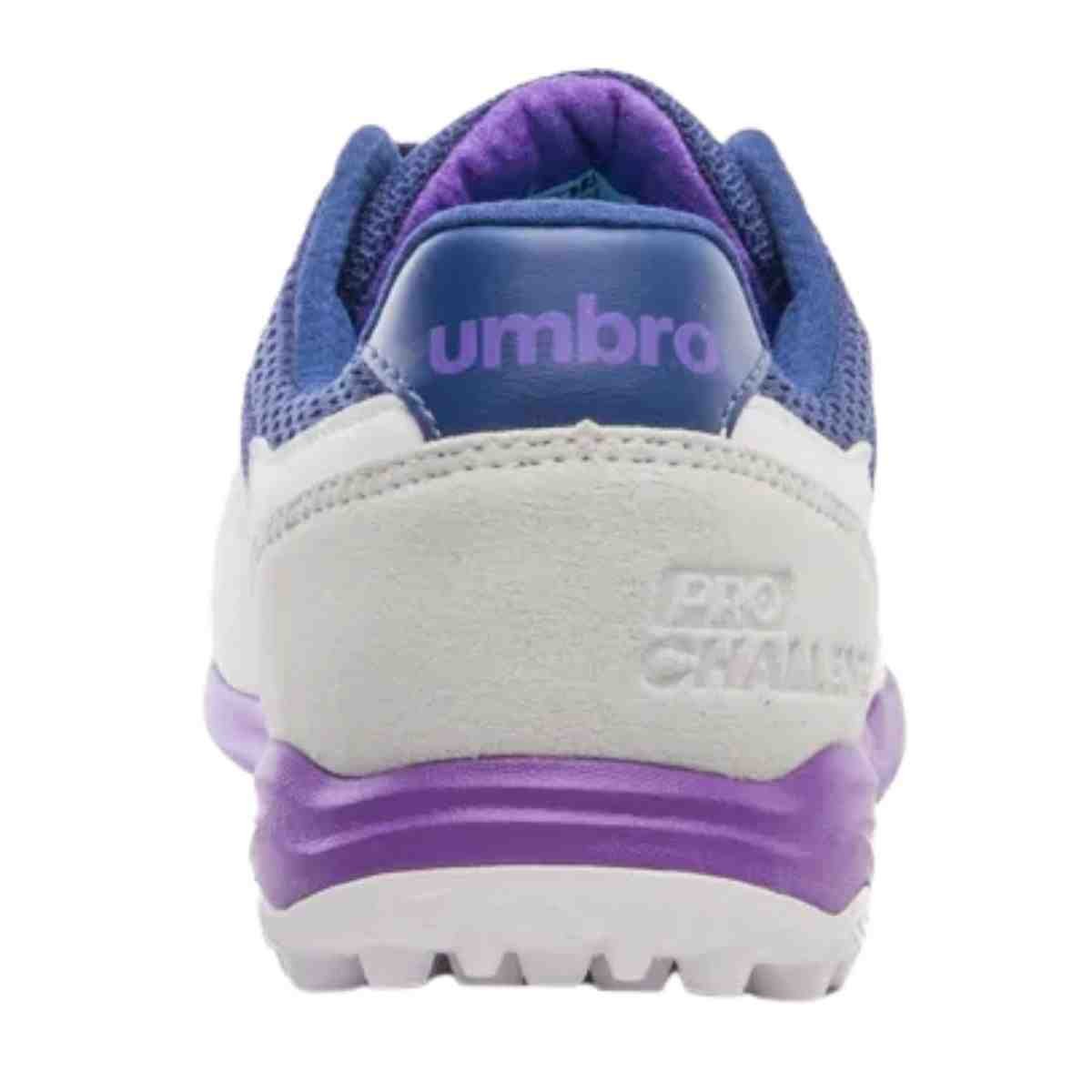 Chuteira Society Masculina Umbro Pro Challenge Uptake Branca E Roxa Branco 7