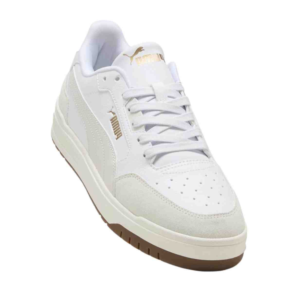 Tênis Casual Masculino Puma Shuffle Downtown Og Branco Branco 2