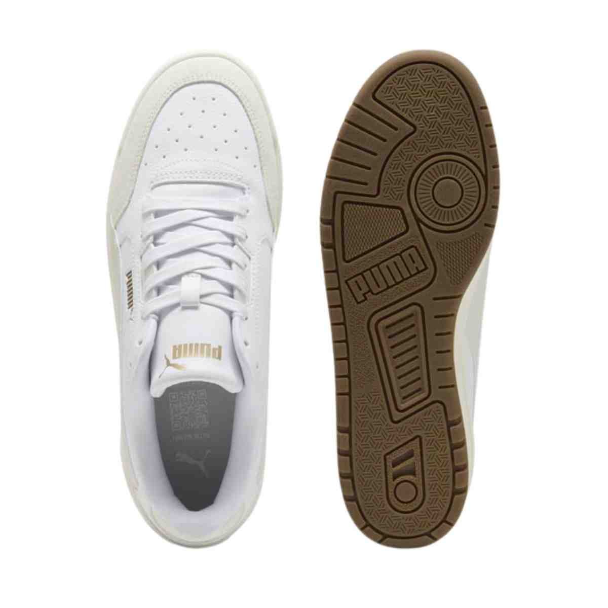 Tênis Casual Masculino Puma Shuffle Downtown Og Branco Branco 3