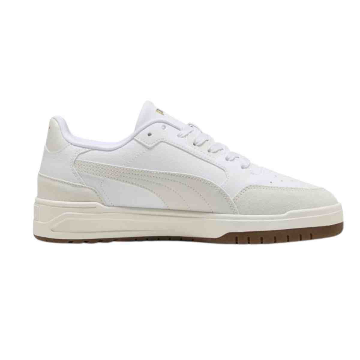 Tênis Casual Masculino Puma Shuffle Downtown Og Branco Branco 4