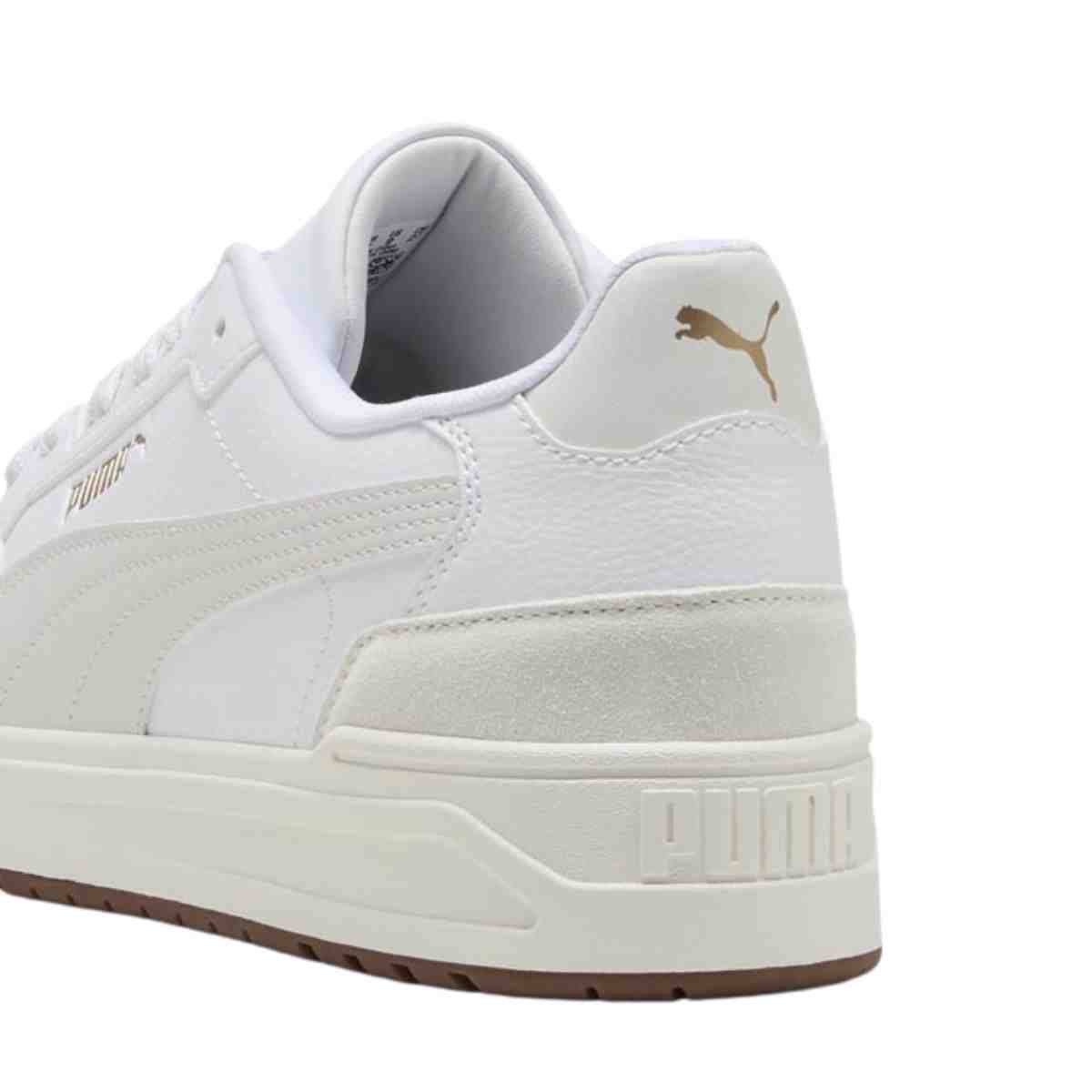 Tênis Casual Masculino Puma Shuffle Downtown Og Branco Branco 5