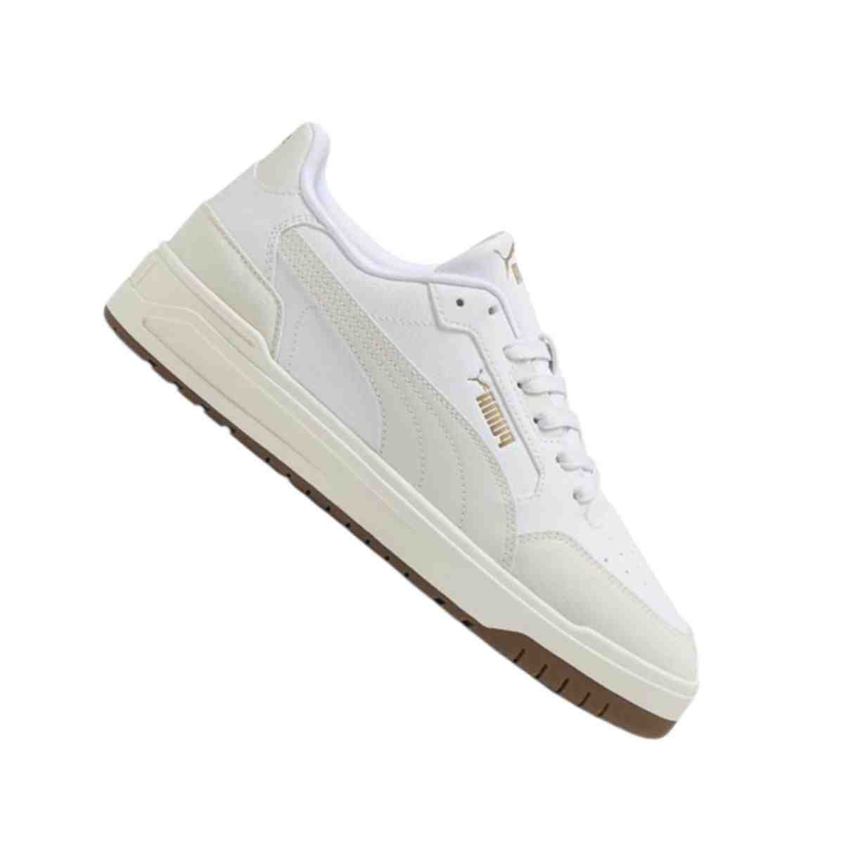 Tênis Casual Masculino Puma Shuffle Downtown Og Branco Branco 7