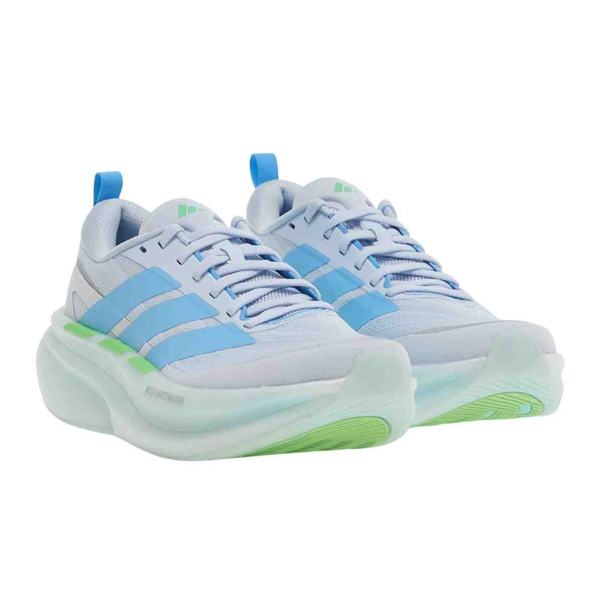 Tênis Corrida Feminino Adidas Supernova Glide Azul Azul Claro 2