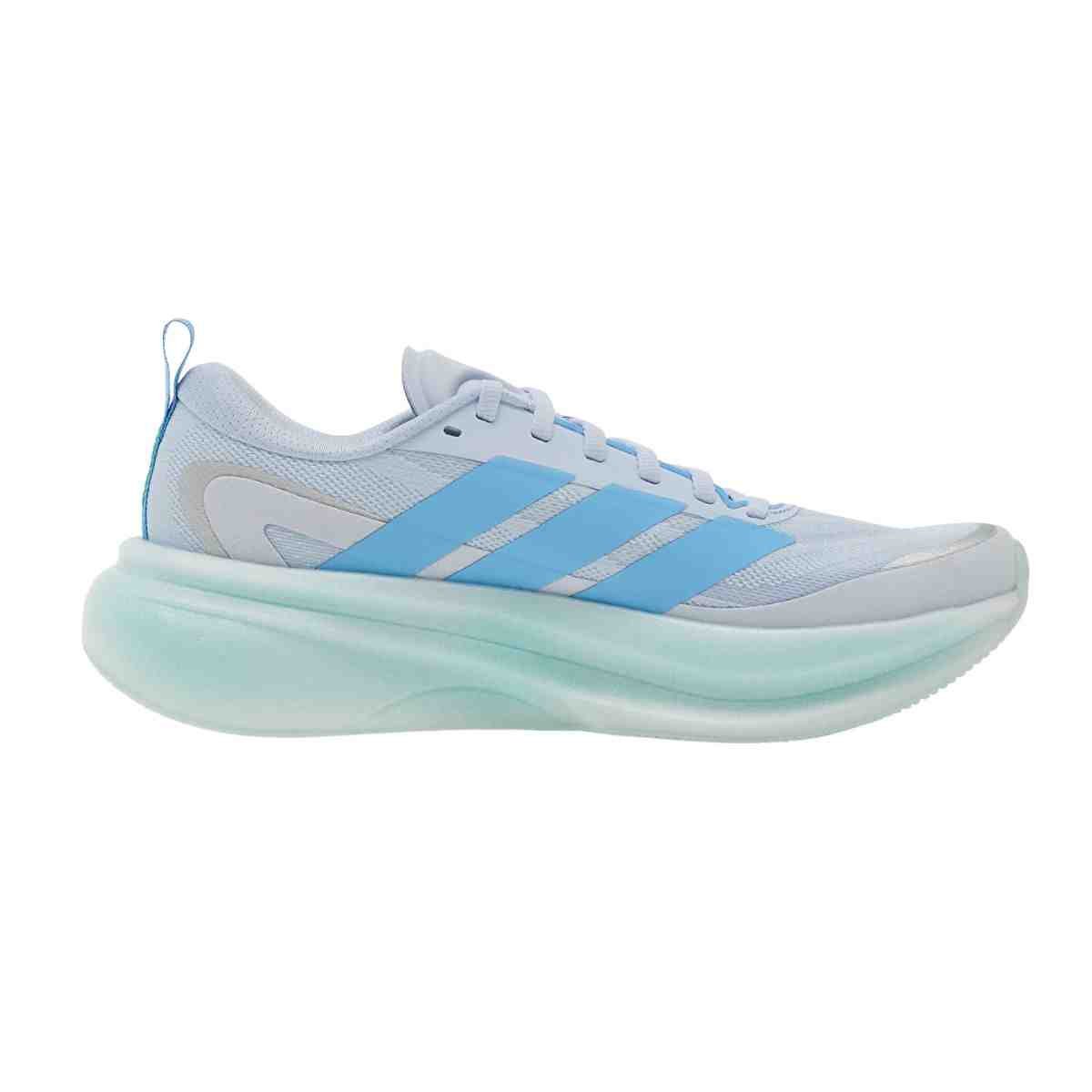Tênis Corrida Feminino Adidas Supernova Glide Azul Azul Claro 4