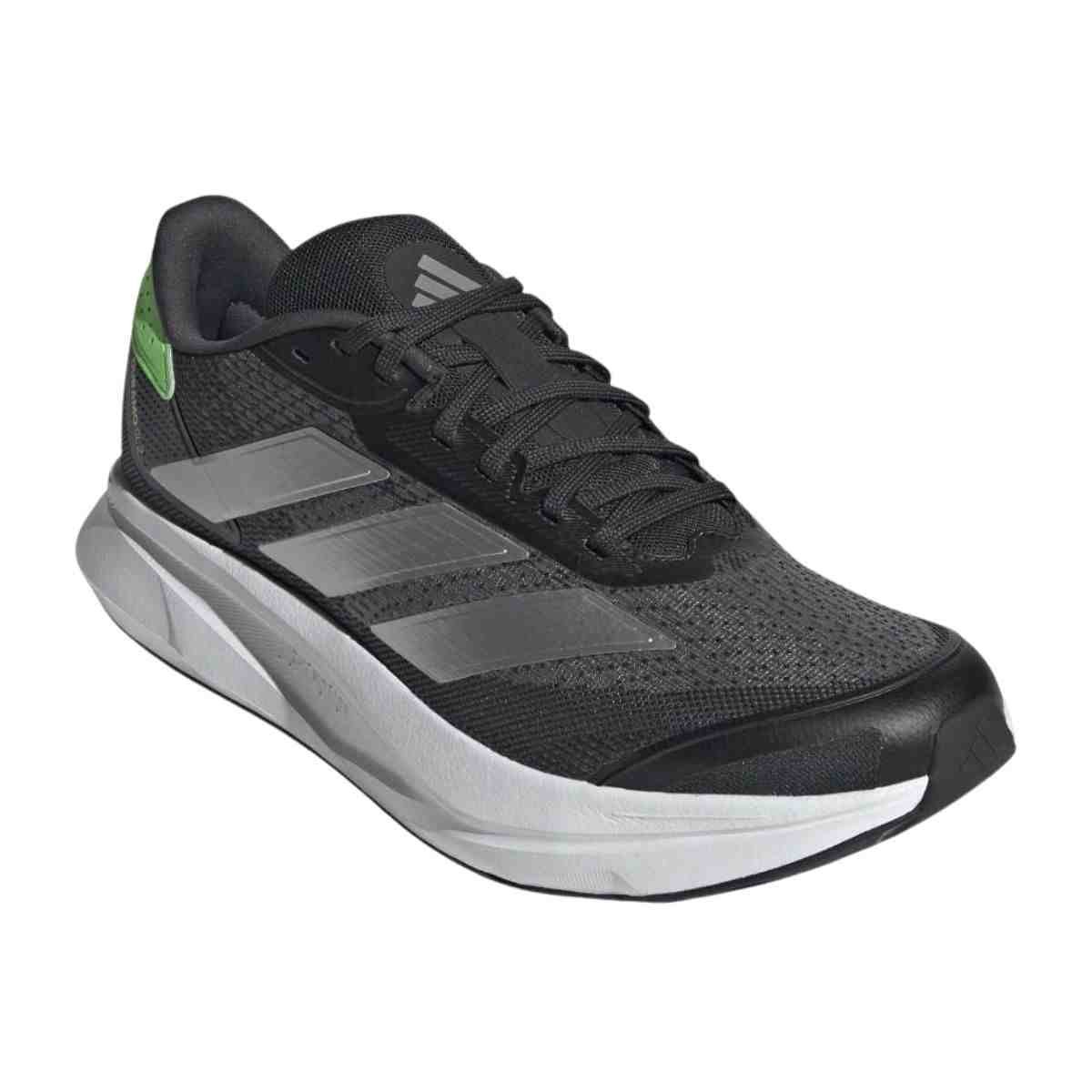 Tênis Corrida Masculino Adidas Duramo Sl2 Preto E Verde Cinza 2