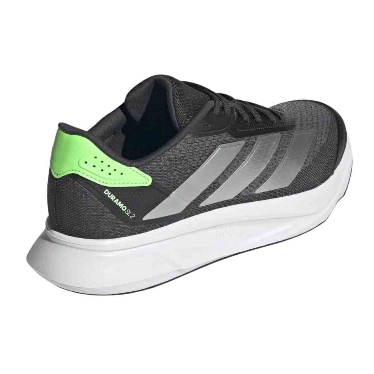 Tênis Corrida Masculino Adidas Duramo Sl2 Preto E Verde Cinza 7