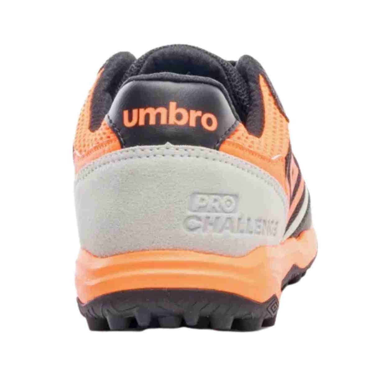 Chuteira Society Masculina Umbro Pro Challenge Uptake Preta E Laranja Preto/Laranja 7