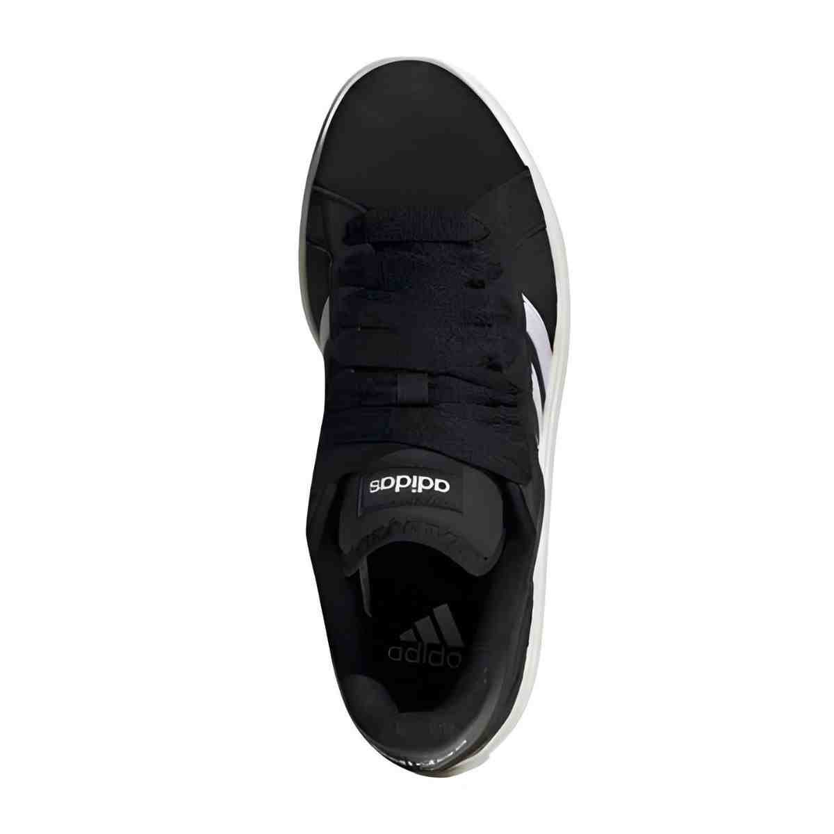 Tênis Casual Feminino Adidas Grand Court Base Alpha Preto Preto 3