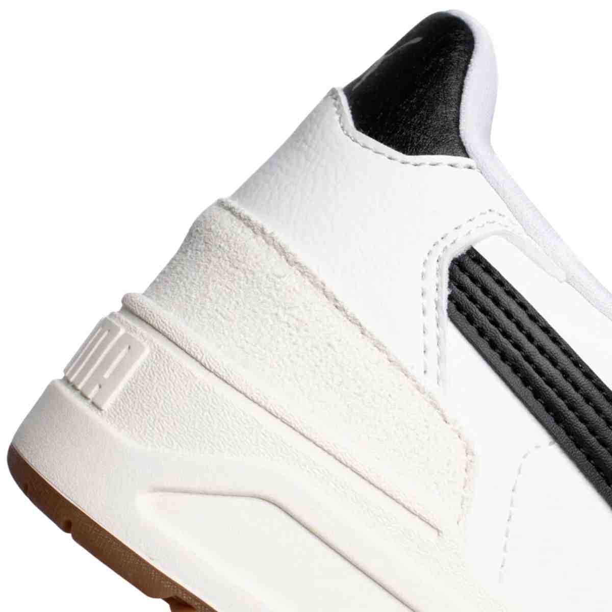 Tênis Casual Masculino Puma Shuffle Downtown Og Branco Branco 5