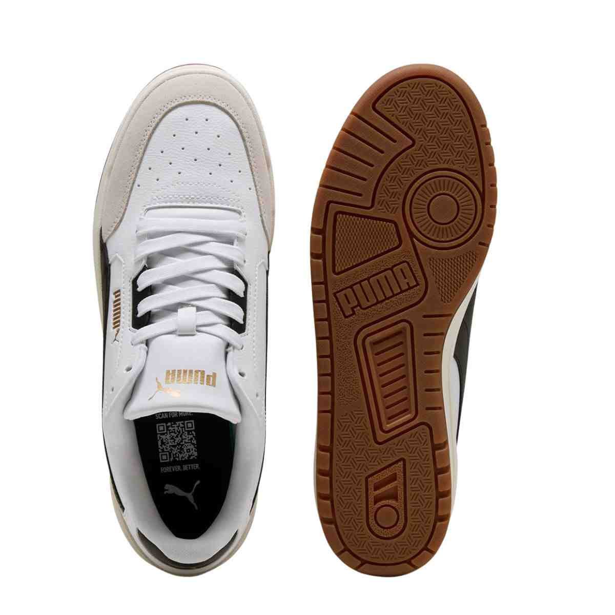 Tênis Casual Masculino Puma Shuffle Downtown Og Branco Branco 6