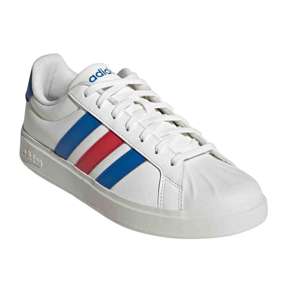 Tênis Casual Masculino Adidas Streettalk Branco Branco 2