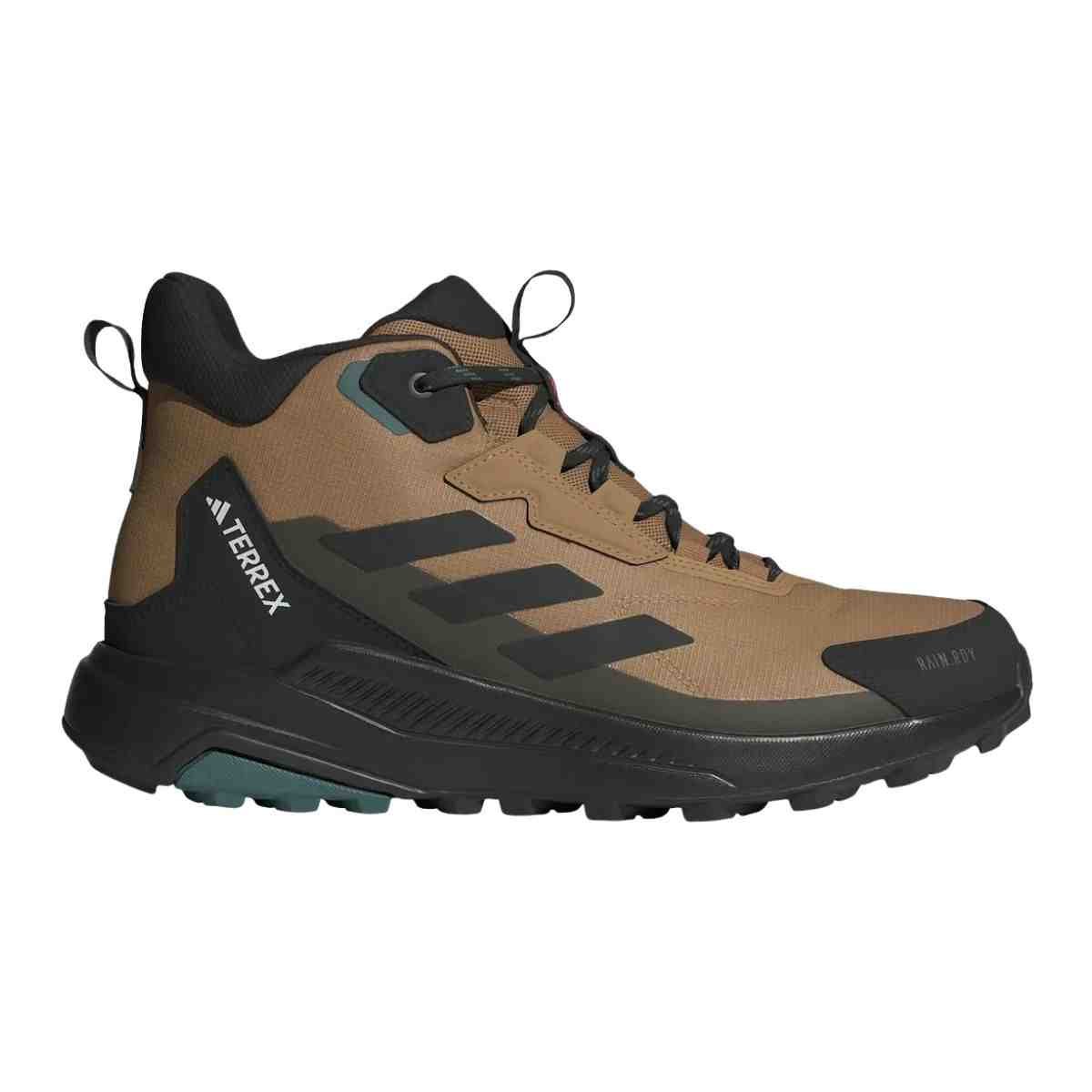 Tênis Casual Masculino Adidas Terrex Anylander Mid Rain Rdy Marrom