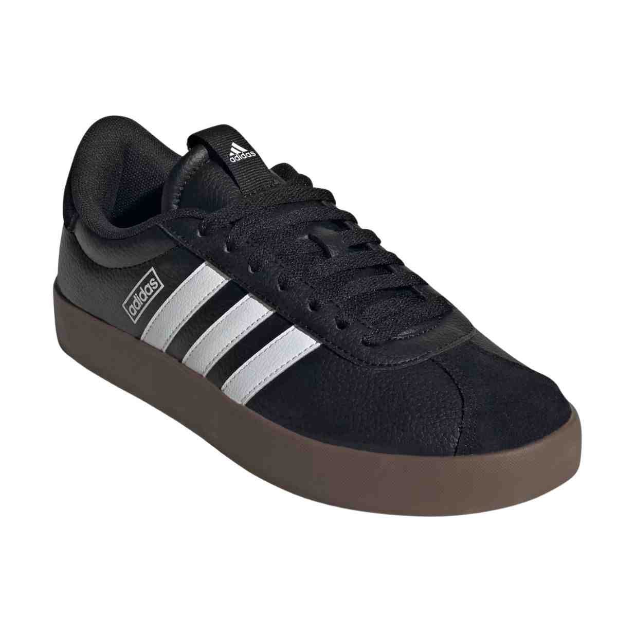 Tênis Casual Feminino Adidas Vl Court 3.0 Preto Preto 2