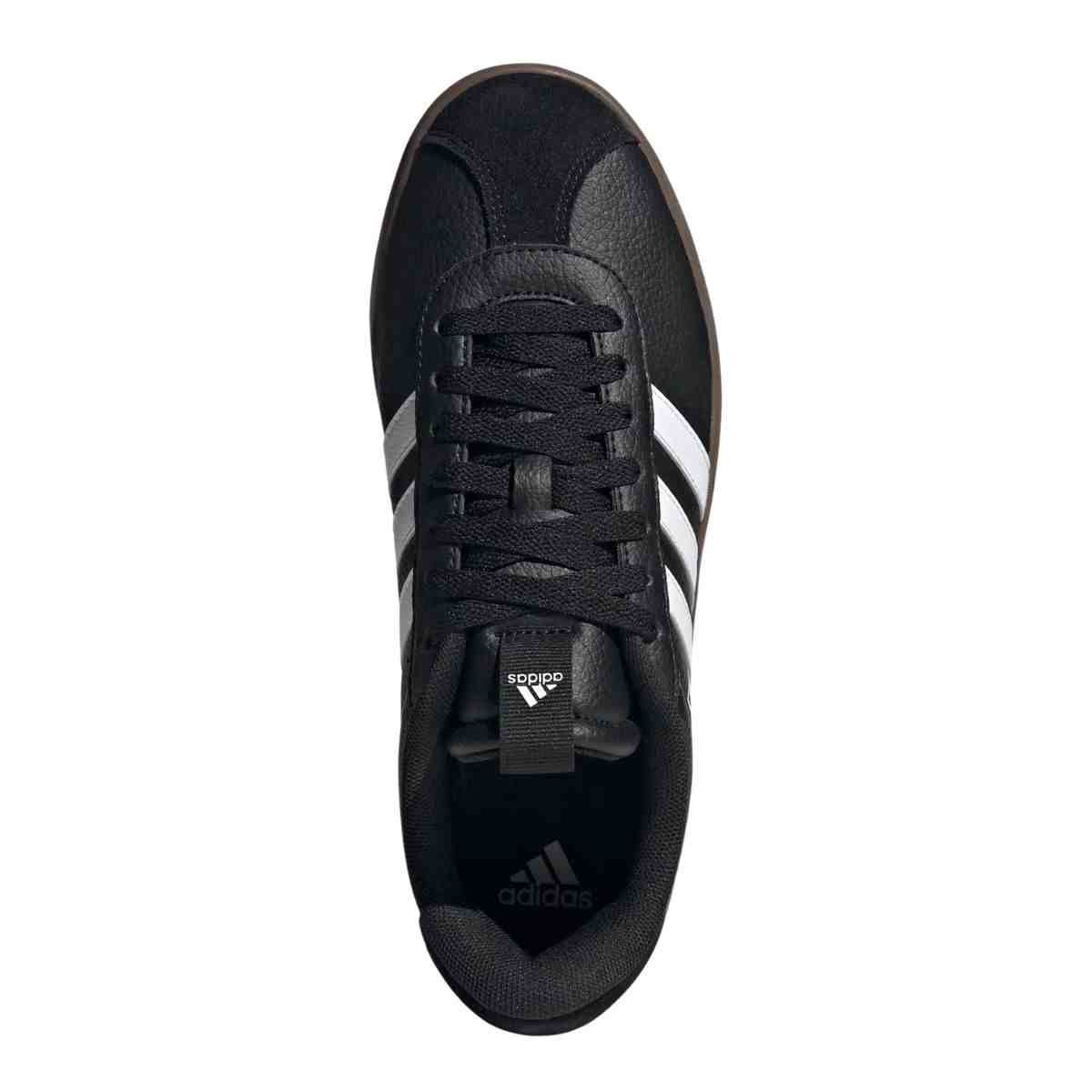 Tênis Casual Feminino Adidas Vl Court 3.0 Preto Preto 3