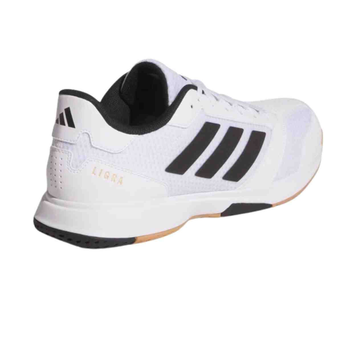 Tênis Casual Masculino Adidas Ligra 8 Branco Branco 7