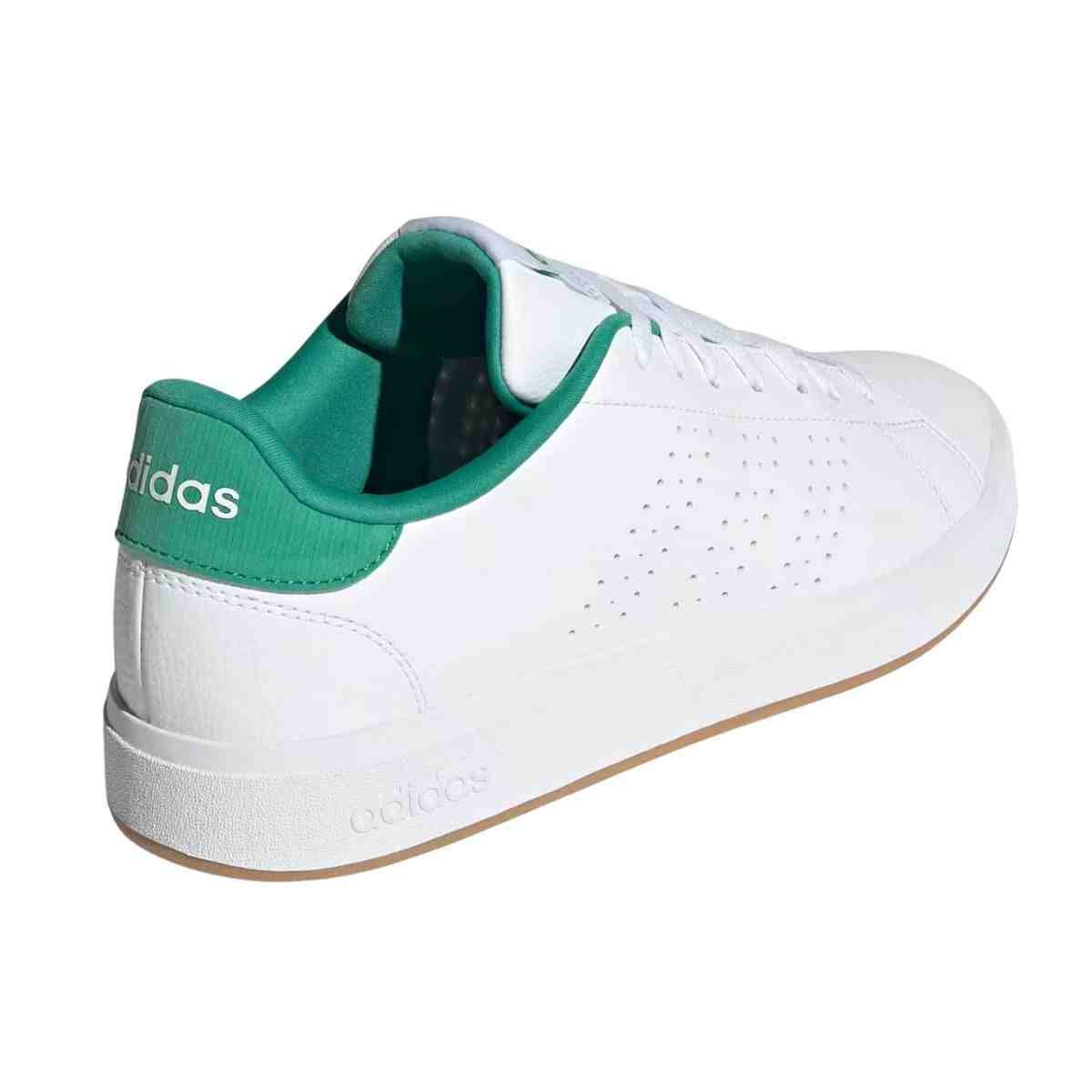 Tênis Casual Masculino Adidas Advantage Base 2.0 Branco E Verde Branco 7