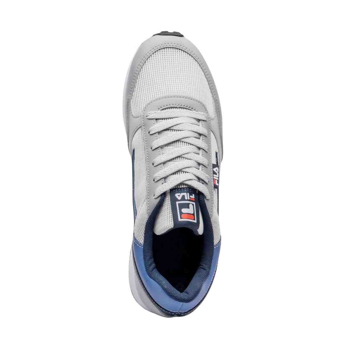 Tênis Casual Masculino Fila Renno Classic Cinza Cinza 3