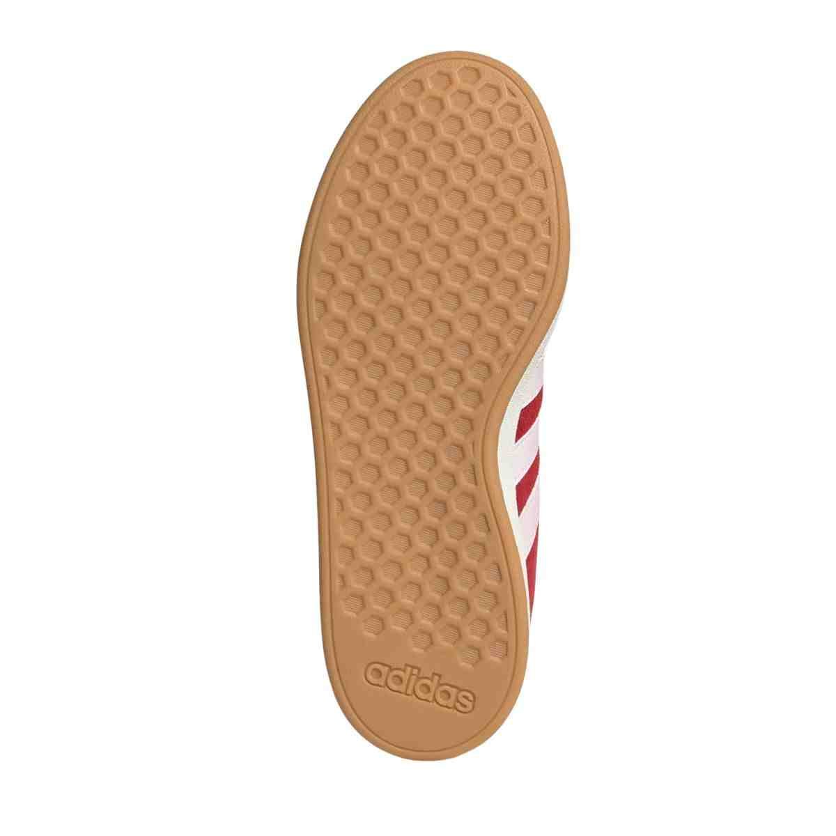 Tênis Casual Feminino Adidas Grand Court Base 00s Vermelho Vermelho 4