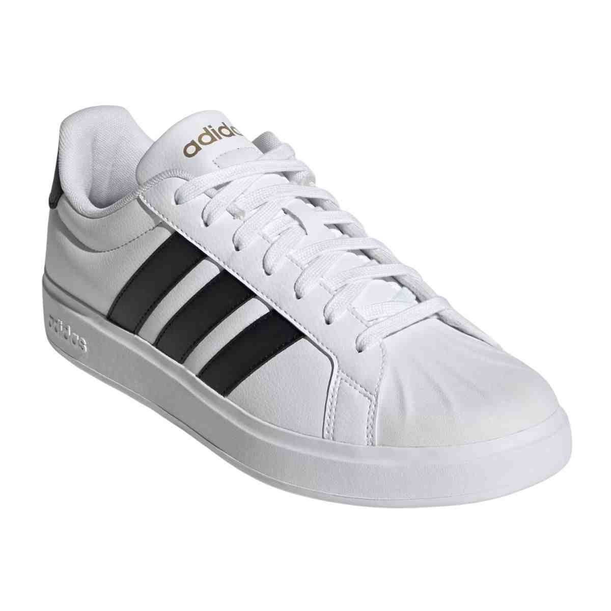 Tênis Casual Masculino Adidas Streettalk Branco Branco 2