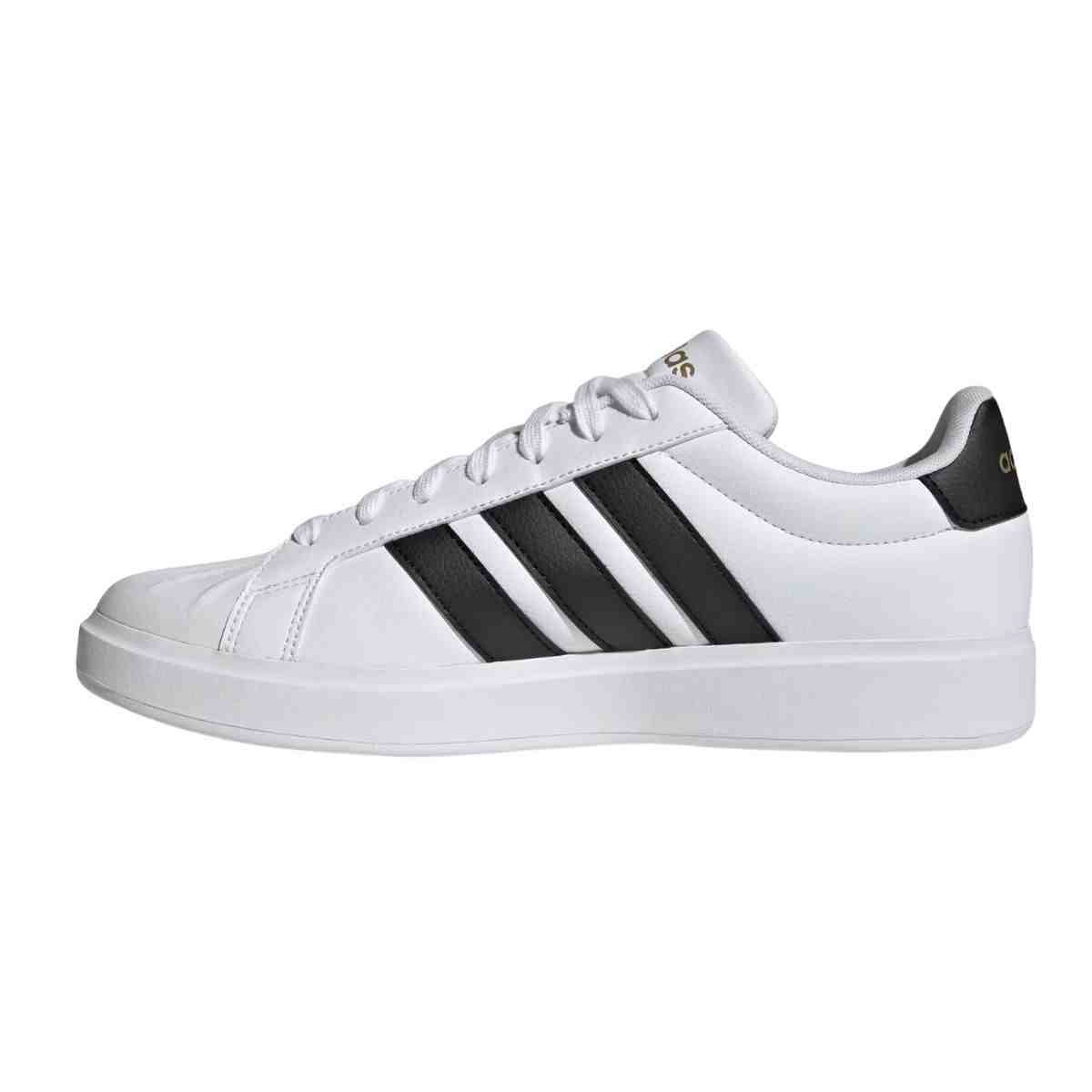 Tênis Casual Masculino Adidas Streettalk Branco Branco 5