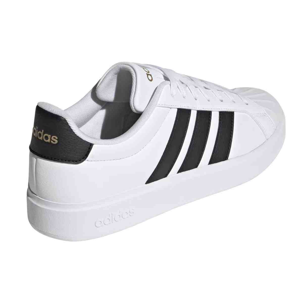 Tênis Casual Masculino Adidas Streettalk Branco Branco 7